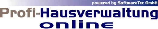 Profi-Hausverwaltung online – powered by SoftwareTec GmbH